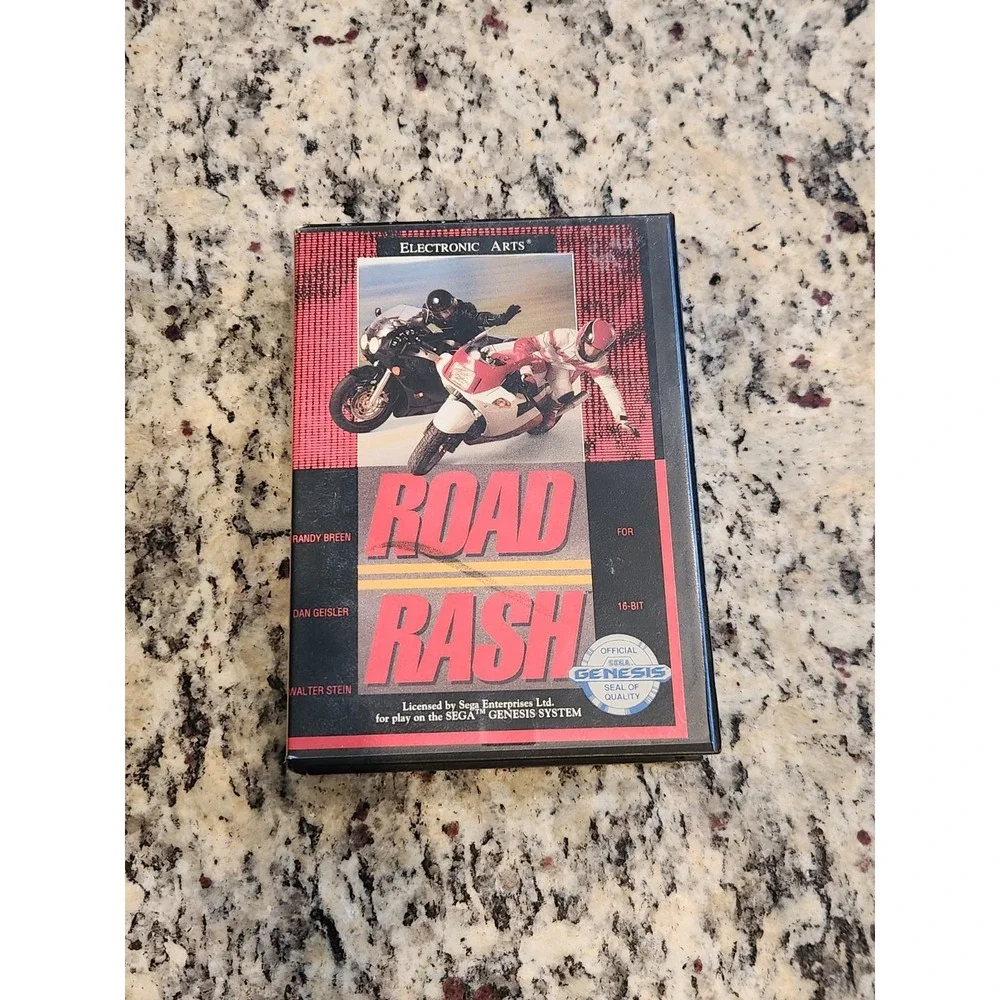 Sega Genesis Game Road Rash